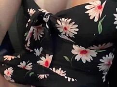 Greluda Licks Pussy in Natural Tits Masturbation