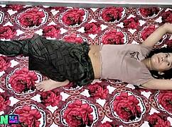 Indian Couple Shares Intimate Moments On Bed