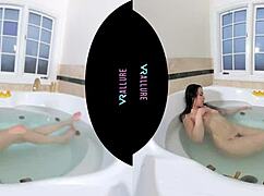 i love big tits teen 18+ masturbating with vibrator in bath