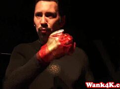 Superhero Cosplay Babe in Four-Way Double Penetration Facial