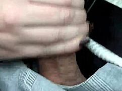 blowjob while driving in the car, risky and public