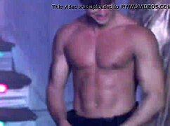 Handsome Brazilian Stripper Teases with Sultry Moves.