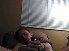 redhead teases herself with toys in solo masturbation session