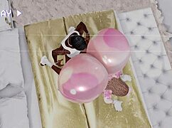 the mechanic bends her over for rough doggystyle pounding. her ass shakes with every thrust!