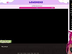 LewdNeko Plays Highway Blossoms Dating Game with Cute Hentai Vibes!