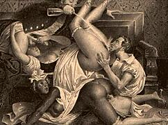 Vintage Illustration Featuring Retro, Cartoon, and Antique Designs and Art