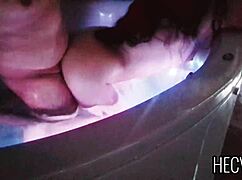 They fucked me in the jacuzzi at the new hotel