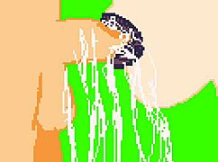 What’s Behind This Hentai Blowjob with a Big Dick in Pixel Art Animation?