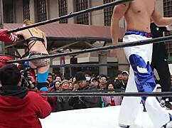 2013 NTW Taiwan Wrestling: Douyu vs Apple Miyuki in Osaka Pro Fight