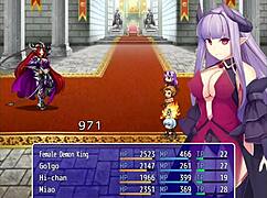 Fucking my new friends after conquering the castle in revenge of the female demon king! 😈