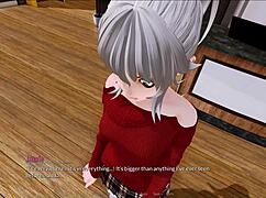 Exploring the harem hotel in episode 303 of the game.