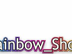 Turquoise shower POV with pigtails blowjob and daddy choking deepthroat 😘💦