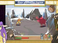 Avatar lesbians orgy with anal and big tits in group