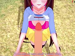 Mei Nancy gives blowjob and titjob in Pokemon full video on sheer or ptrn fantasyking3