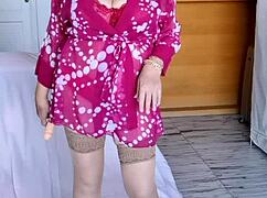 MariaOld Craves Your Cock with Big Tits Display