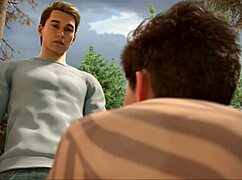 Man, those big angelic tits on this cute redhead babe are unreal!