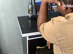 Housewife Watching Porn Fucked By Husband's Friend Till Orgasm