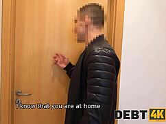 yo, debt4k gal ditches vr to ride lender's cock for real fun
