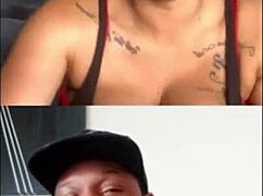 in this fetish scene, the woman cums on the man's feet during intense sex