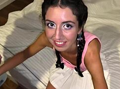 her cuckold never guessed she’d sneak two party guys home