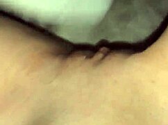 wanna play with my creamy wet pussy and piss on the bed?