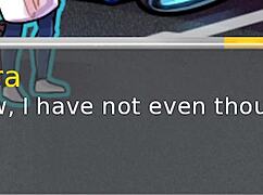 Tracer offers head in uncensored hentai parody