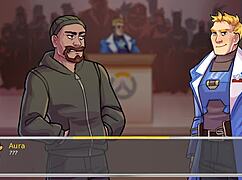 Tracer offers head in uncensored hentai parody