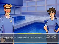 Tracer offers head in uncensored hentai parody