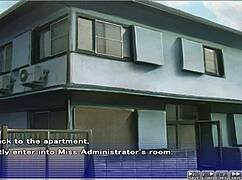 Apartment of Love Episode 5: Groping Her in Hentai Game