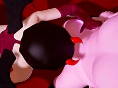 Hot furry animation gets steamy in 3d.