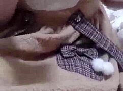 Young Man Helps Asian Lady with Wet Pussy and Anal Finger