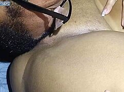 latina blonde amateur gets blowjob then anal assfucking cum inside