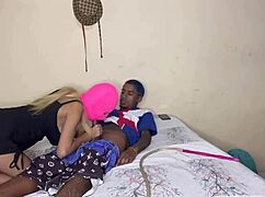 Young white girl gets anal fucked without condom