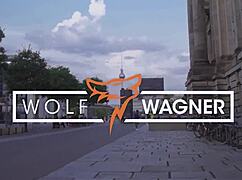 Feisty tattooed german milf gets cum in mouth from sports student in outdoor pov