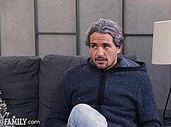 Stepdad Drilled My Tight Pussy and Ass After Move-Out