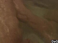 Hot Girlfriend Receives Intense Facial Cumshot In Bathroom