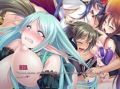 Harem Hunter Sex-Ray Vision Ep3 - FIVESOME Action in the Tavern