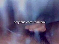 school slut stepsister gives handjob and deepthroats stepbrother's monster cock close up