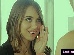 tiny beauty joins friends in group fun