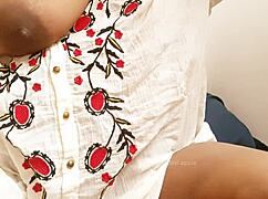 Chatting about this Indian college girl's amazing tits