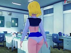 dragon ball zex androids get very horny in trailer