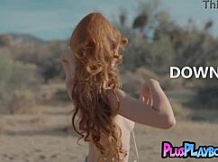 Redhead Teen 18+S Sadie Hot Body Rocks And Perfect Ass Babe Showed It Outdoor