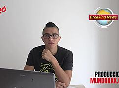 reporter with foot fetish fucks blonde model in doggystyle 😍