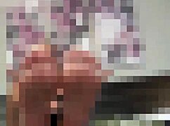 Dominant woman teases perfect pink toes in POV fetish session