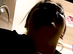 OMG, my hot stepmom London Rose stuck in the washer again!