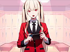 Roleplay jerk off instruction in Spanish hentai style from Kakegurui! Follow my commands!