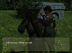 Brunette Woman Faces Consequences In Power Game Episode