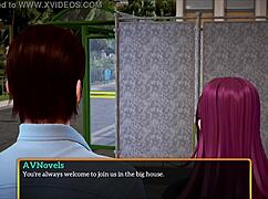 i got my new family 446 with big ass milf and small tits in hentai game