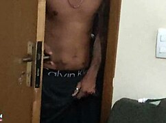 How does the party at friends' house end? With gay bareback fucking!