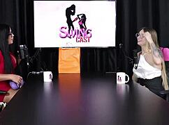 naty varga creates hardcore content in sheer red lingerie